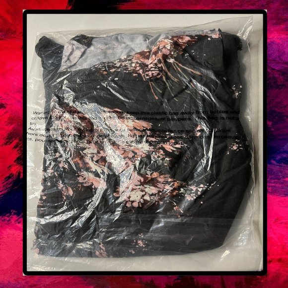 Maurice's Plus Size 24/7 Flawless Floral Knot Hem Tee 3X - Picture 7 of 11